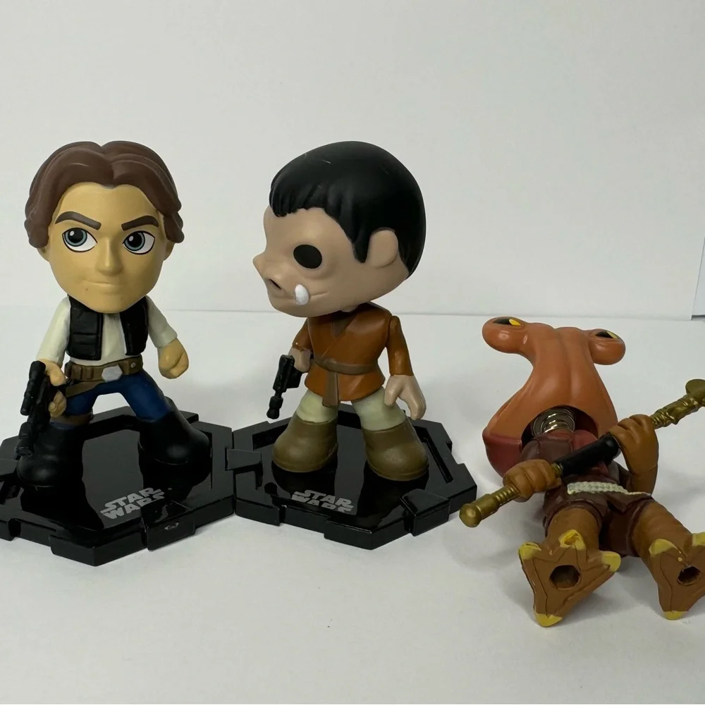 Funko Mini Mystery Star Wars Series Classic Han Solo Snaggletooth and Hammerhead